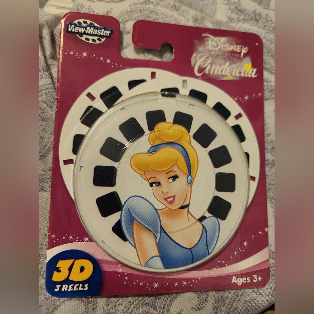 Disney Cinderella View-Master 3D reels (3)